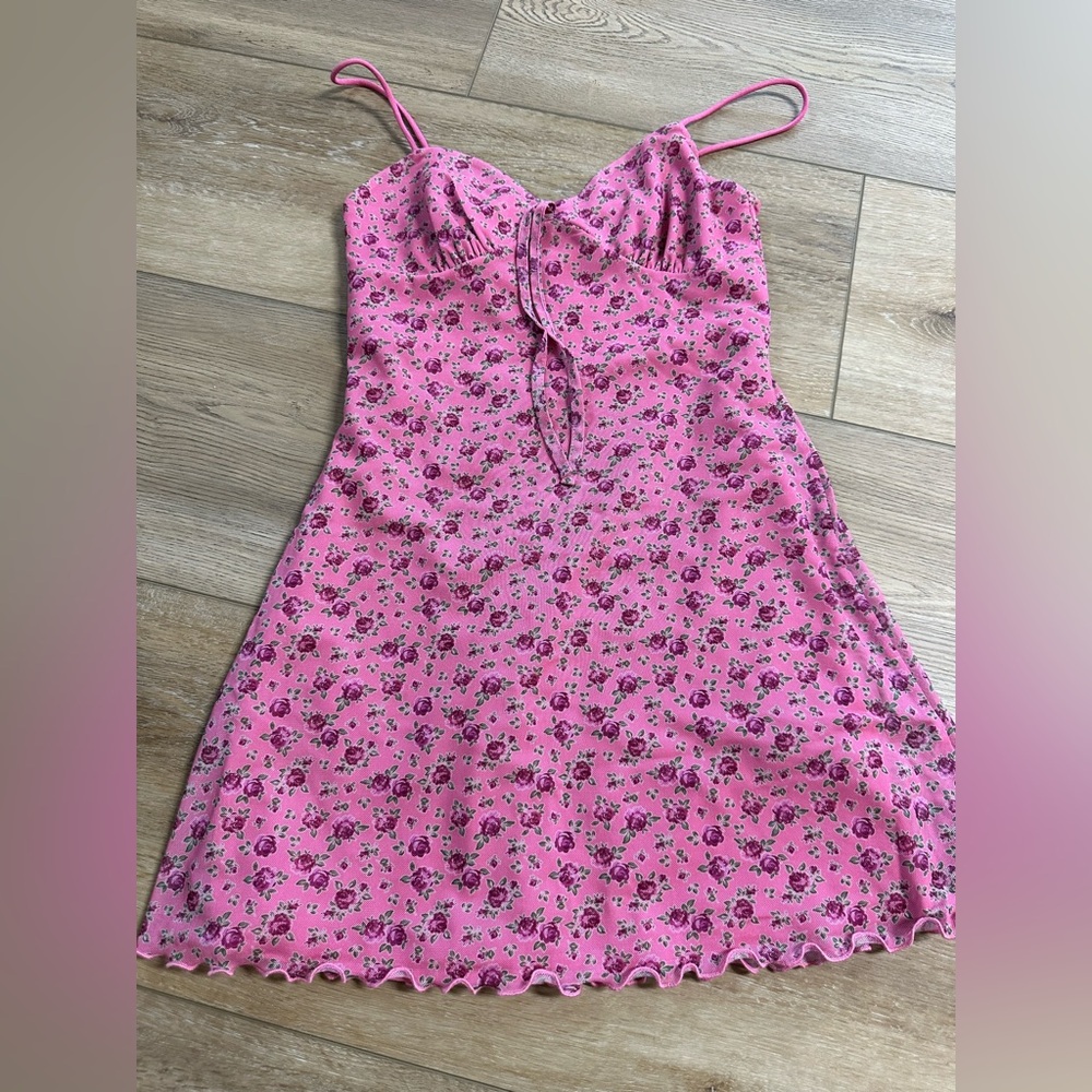 Urban Outfitters Pink Floral Dress